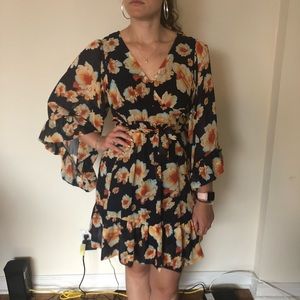 NWOT Betsey Johnson floral dress